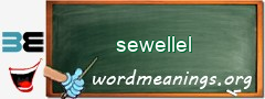 WordMeaning blackboard for sewellel